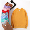 Double-sided sweatshirt, scarf suitable for men and women, 300 gram, round collar, long sleeve, loose fit, plus size