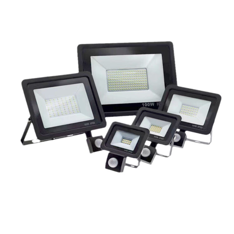 Bangting Led Floodlight Outdoor Waterproof High-Power Bright 100W200W Advertising Sign Basketball Court with Sensor