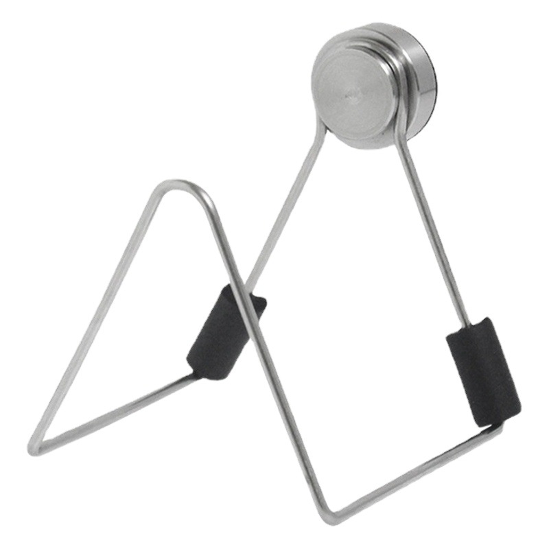 Estante de esponja magnética sin perforaciones de cocina 304 de acero inoxidable fregadero magnético extraíble fregadero colgante de pared estante de esponja