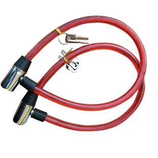 Bicycle lock ring wire lock mountain bike motorcycle key anti-theft lock ring lock