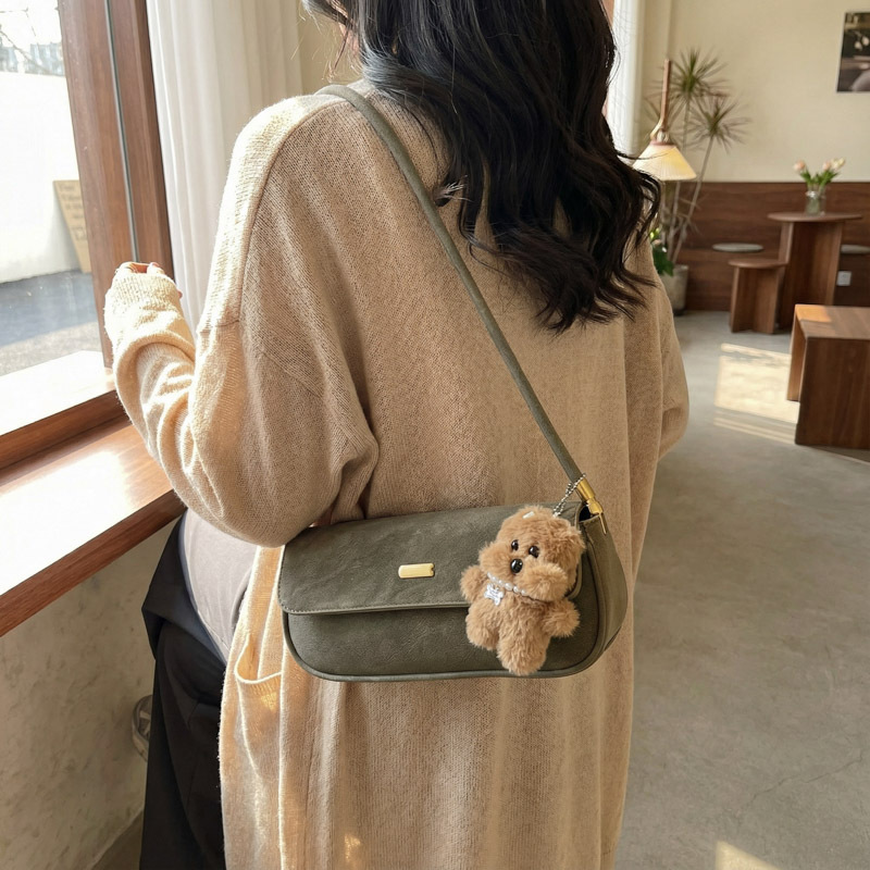 Bolsas de mujer transfronterizas retro retro esmaltado bolsas de cuero suave 2025 nuevo nicho bolsas de hombro un solo bolso de alto nivel bolso de mochila