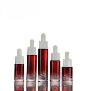 Spot 5ml Straight Round Sample Dropper Trial Pack Glass Bottle 10ml Thick Bottom Essence Liquid Bottle 30ml