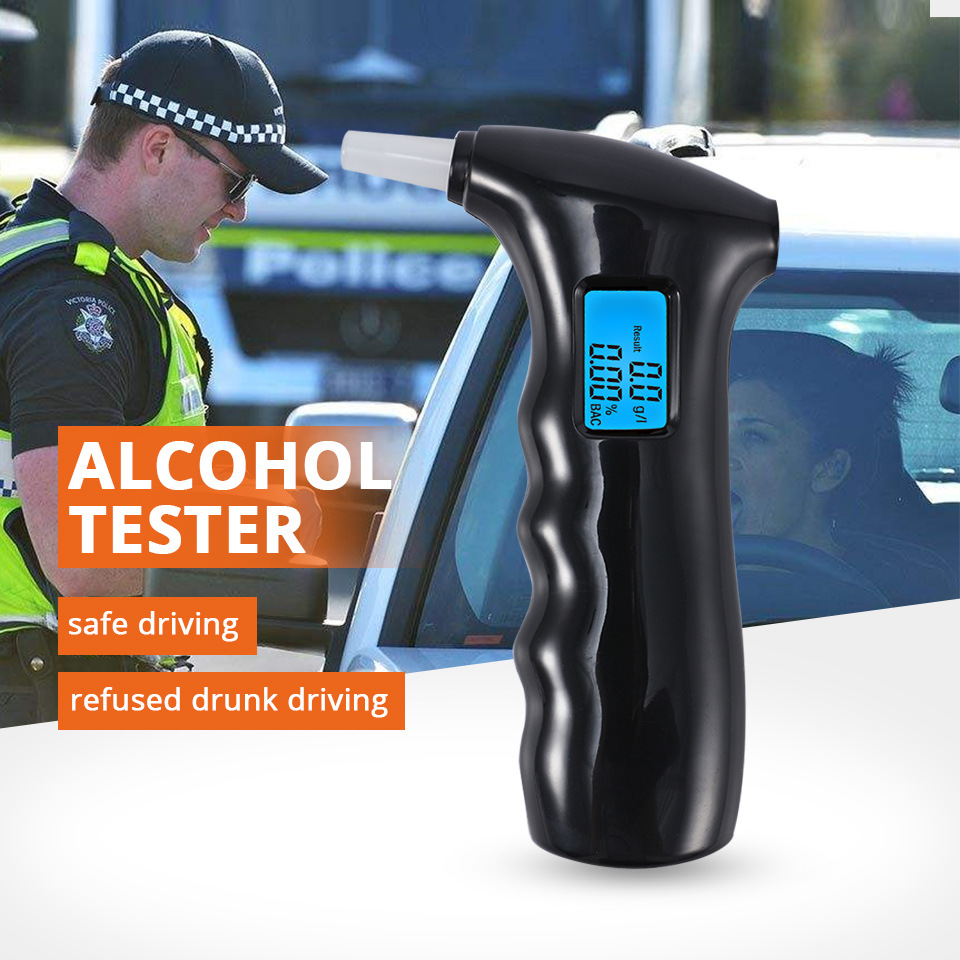 65S便携式呼吸型酒精测试仪吹气式酒后数字酒精检测仪厂家