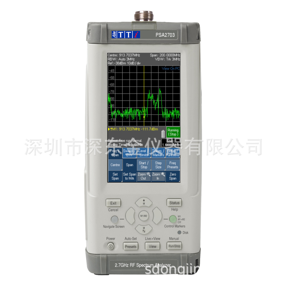 aim-tti PSA2702手持式频谱分析仪2.7GHZ已停产，用PSA2703代替