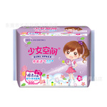 少女空间=卫生巾网面透气夜用超薄300mm卫生巾