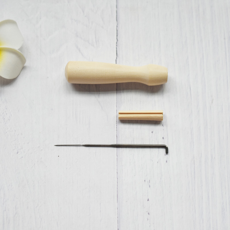 Special Wool Felt Tools for Needle Felting, Handmade Yarn Needle Felting Kit, DIY Needle for Beginners, Felt Needle with Wooden Handle Special Wool Felt Tools for Needle Felting, Handmade Yarn Needle Felting Kit, DIY Needle for Beginners, Felt Needle with Wooden Handle