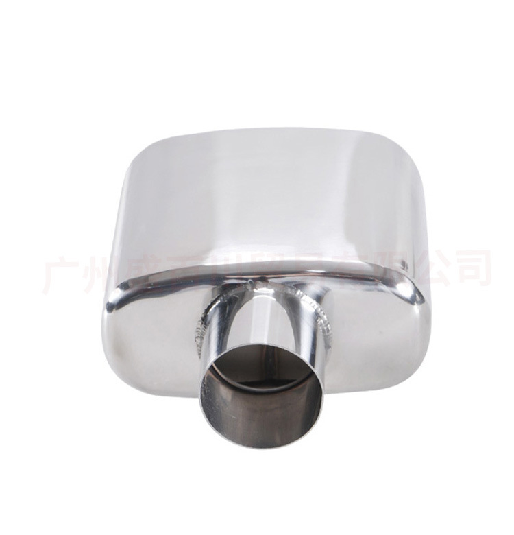 Suitable for BMW X5 E53 E70 F15 tailpipe modification, 35i sport model square stainless steel exhaust tip