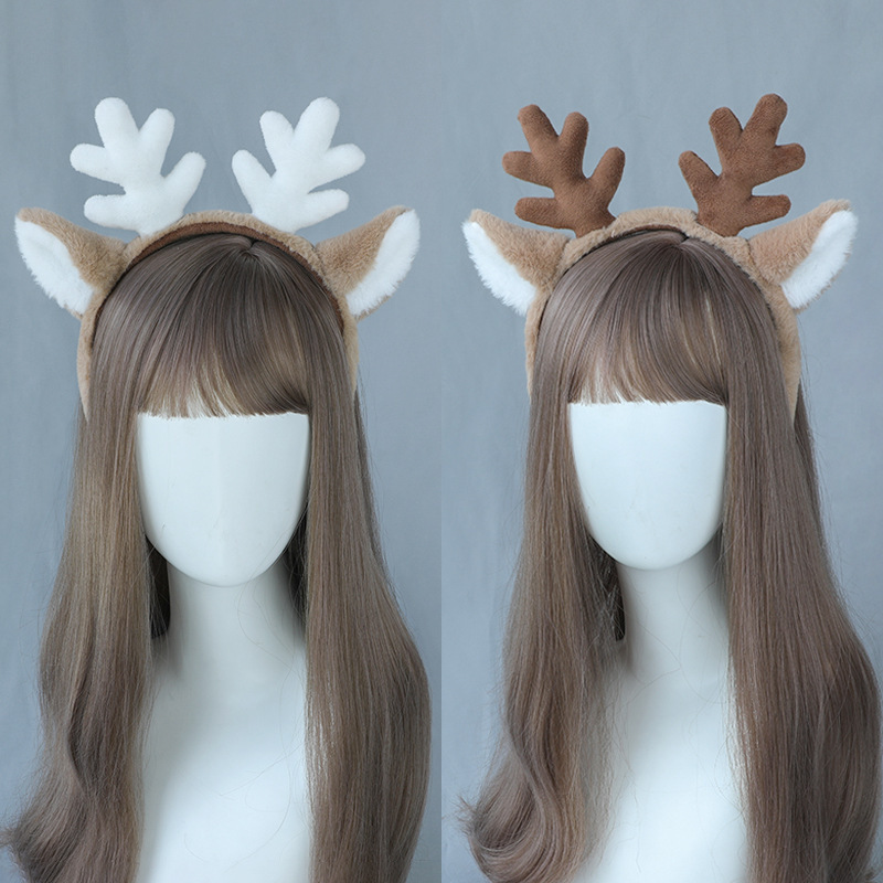 工場では、カスタマイズされたコミコン獣耳少女コス小道具、手作りの猫、犬、オオカミ、キツネの耳のヘッドバンドを図面とサンプルで加工します。|undefined