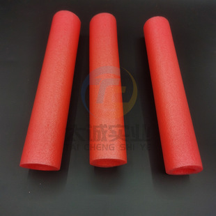 Customized high density epe Pearl cotton Tube Bar water floating strip children swimming buoyancy stick Pearl cotton tube