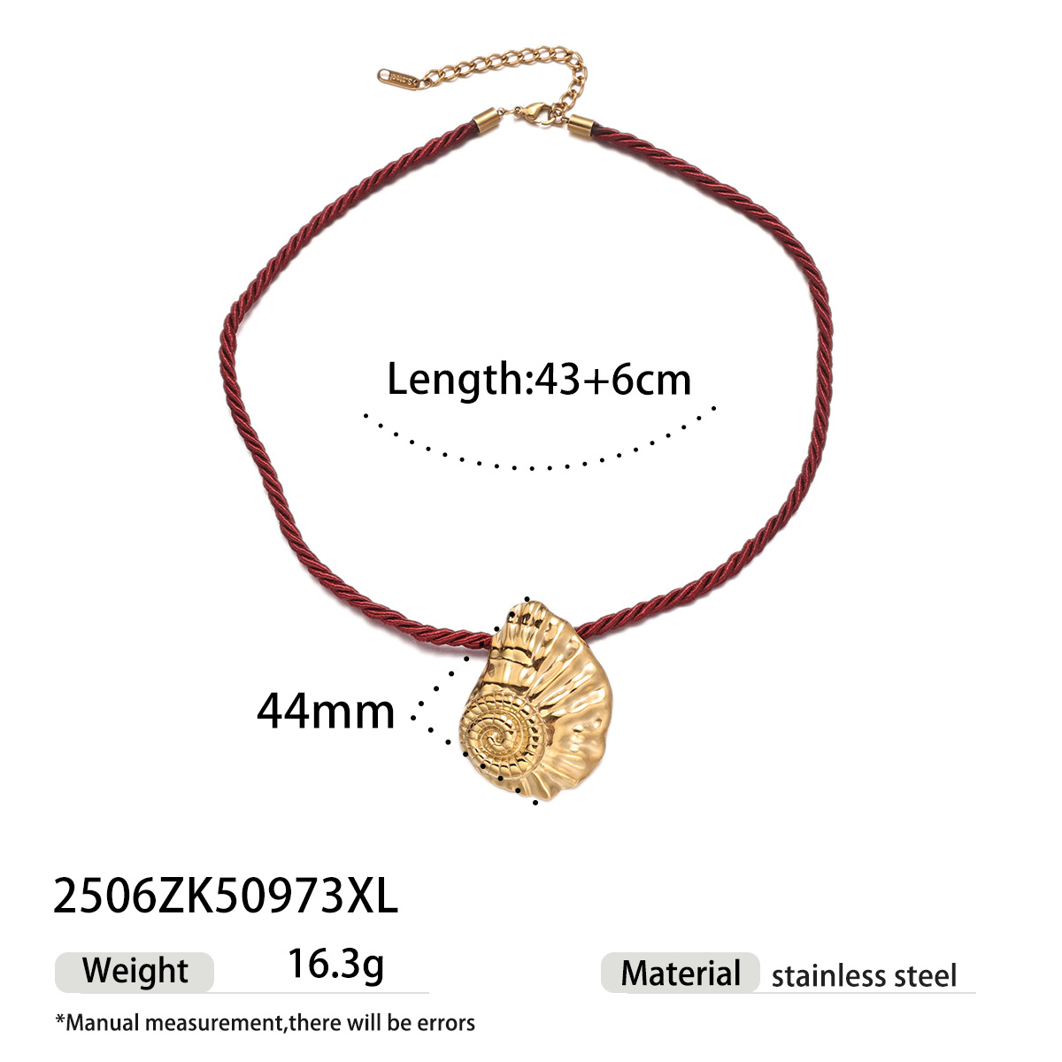 Collar de acero inoxidable TENA Europa y América lujo ligero nicho universal collar de colgante de oro galvanizado 18k mujeres viento image 8