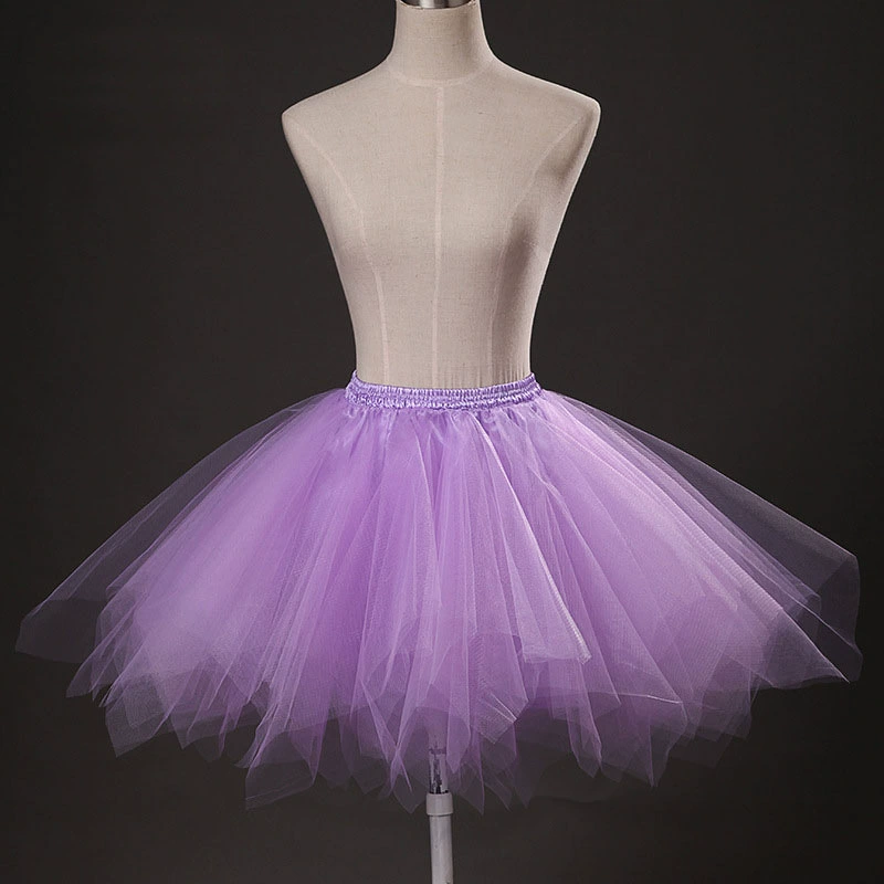 European and American candy color multi -color skirt supports half -body puff lining skirt photo studio wedding photography diamond -shaped color skirt
