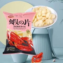 UVOO蝦の片日式風味蝦片香蔥雞肉味42克網紅追劇點心休閒零食蝦片