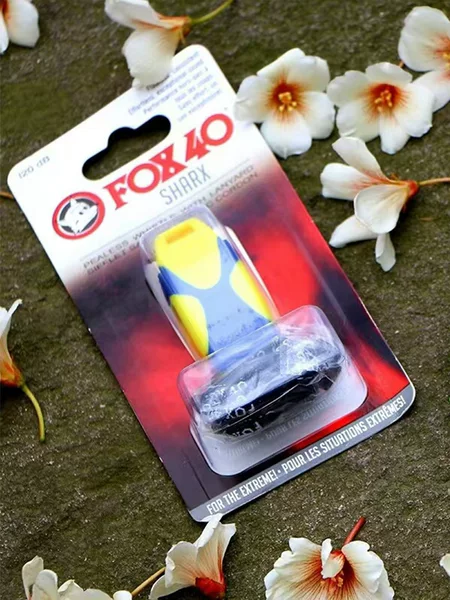 Fox40 Whistle for Basketball and Football Games, Referee Whistle for Outdoor Survival and Lifesaving, High-Pitched Volleyball Whistle