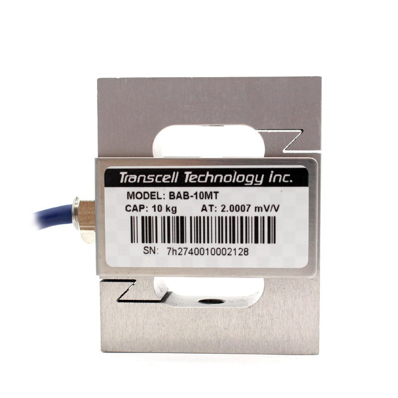 美国transcell传力BAB-5MT微型5kg S型称重传感器拉力压力传感器