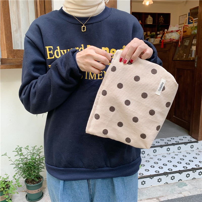 Women's All Seasons Polyester Smiley Face Streetwear Square Zipper Cosmetic Bag display picture 1