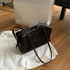 新款羊皮Astra保龄球包大容量波士顿通勤百搭简约单肩腋下款女包