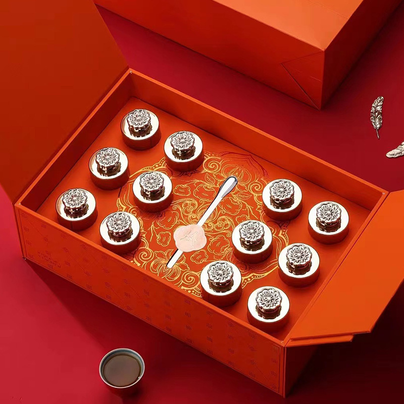 茶叶包装空礼盒小罐茶圆罐通用绿茶龙井铁观音正山小种大红袍现货