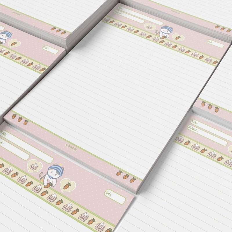 New B5 Radish Paper Towel Cat-Themed Notepad, High-Value Cute Notebook, Student Memo Notes, Letter Paper, Notebook New B5 Radish Paper Towel Cat-Themed Notepad, High-Value Cute Notebook, Student Memo Notes, Letter Paper, Notebook