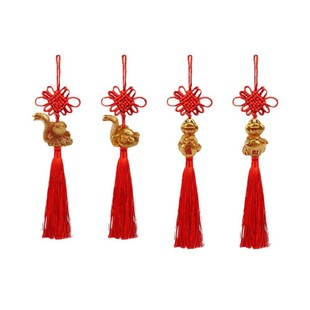 2025 New Zodiac Year of the Snake Pendant Gold-plated Hanging Resin Spring Festival Accessories Decoration