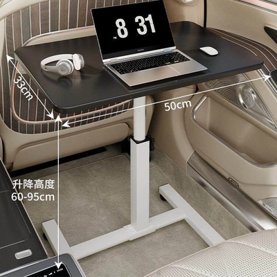 and Rear Seats, Co-Driver's Seat, Multifunctional | Car table board - black-white-5033-no-stepsuitable-for-small-to-medium-sized-vehicles