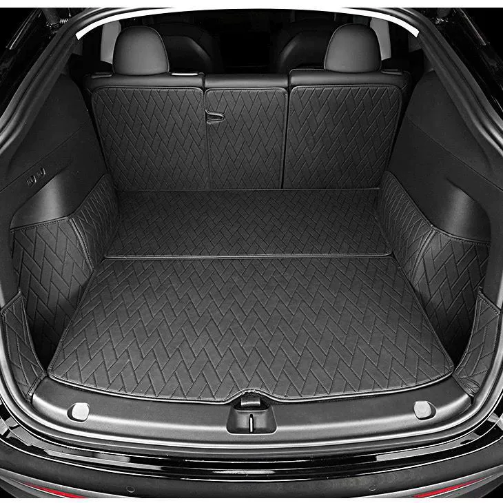 Suitable for tesla Tesla model y universal trunk mat surrounding trunk mat front storage accessories