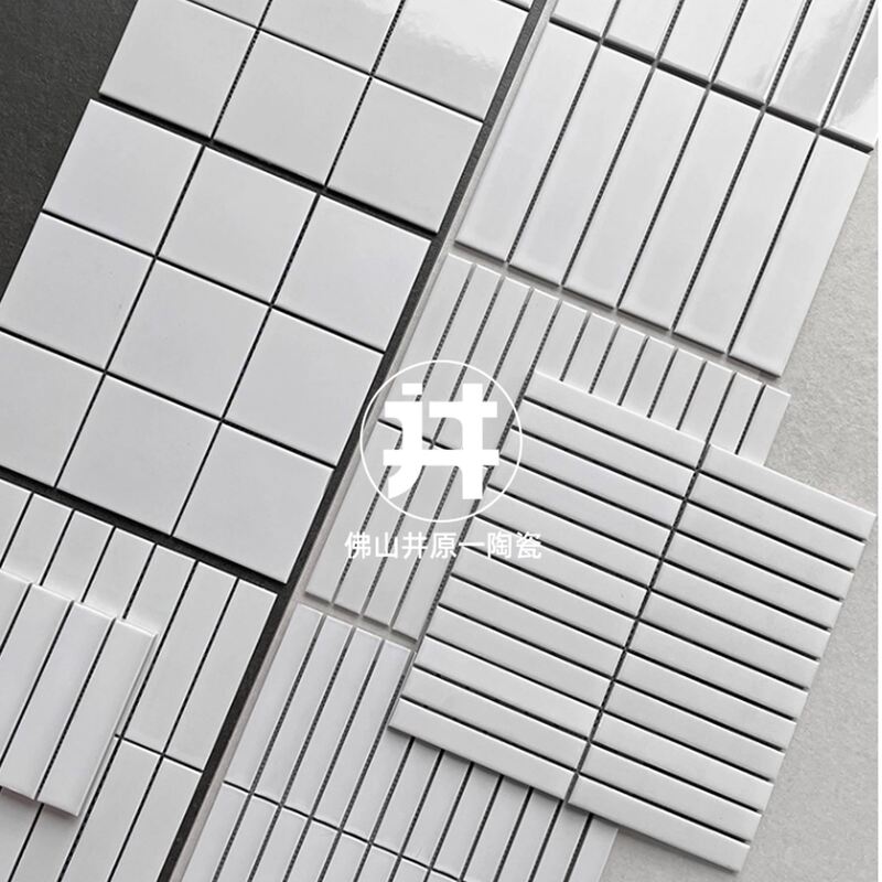 Pure White Strip Mosaic Tiles Kitchen Bathroom Bathroom Floor Tiles Entrance Bar Cafe Background Wall Tiles Pure White Strip Mosaic Tiles Kitchen Bathroom Bathroom Floor Tiles Entrance Bar Cafe Background Wall Tiles