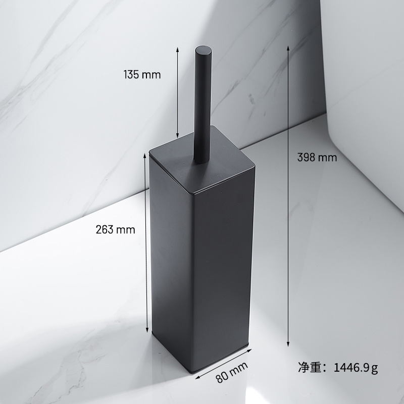 304ステンレス製トイレブラシ、床置き式浴室トイレ用、防臭、死角なしの清掃セット|undefined