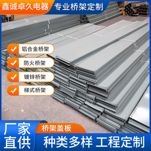 Chengdu Cable Tray Cover Galvanized Fireproof Stainless Steel Trough Ladder Type Tray Type Cable Duct Manufacturer Custom Processing