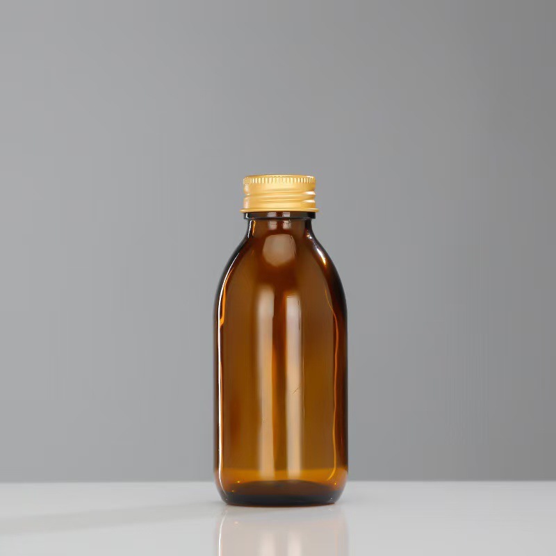批发茶色玻璃口服液瓶密封避光药剂瓶糖浆瓶西林分装液体瓶现货|undefined