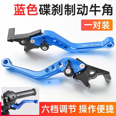 War Speed Eagle Electric Vehicle Motorcycle Safety Supplies - blue-front-and-rear-horn-disc-brake-handlepay-model
