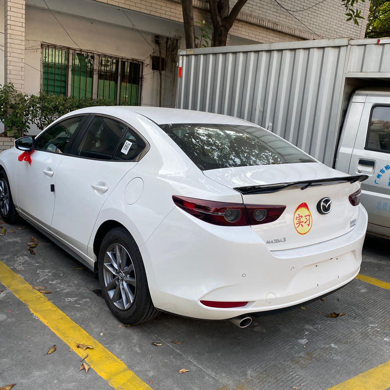 Suitable for 2020-2024 Mazda 3 Next Generation Rear Wing New Angkesela Modified R Style Fixed Wing