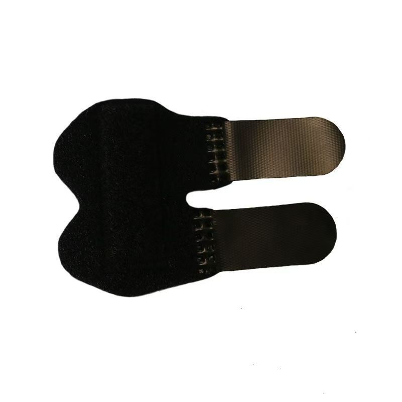 Dispositivo de protección de flexión de dedo medio anti-alimento para la rehabilitación de la articulación del manguito de dedo con banda de fijación de dedo de aluminio transfronterizo
