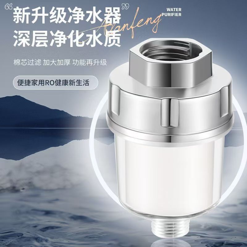 过滤器热水器花洒喷头沐浴净水器淋浴龙头家用自来水进水通用除垢