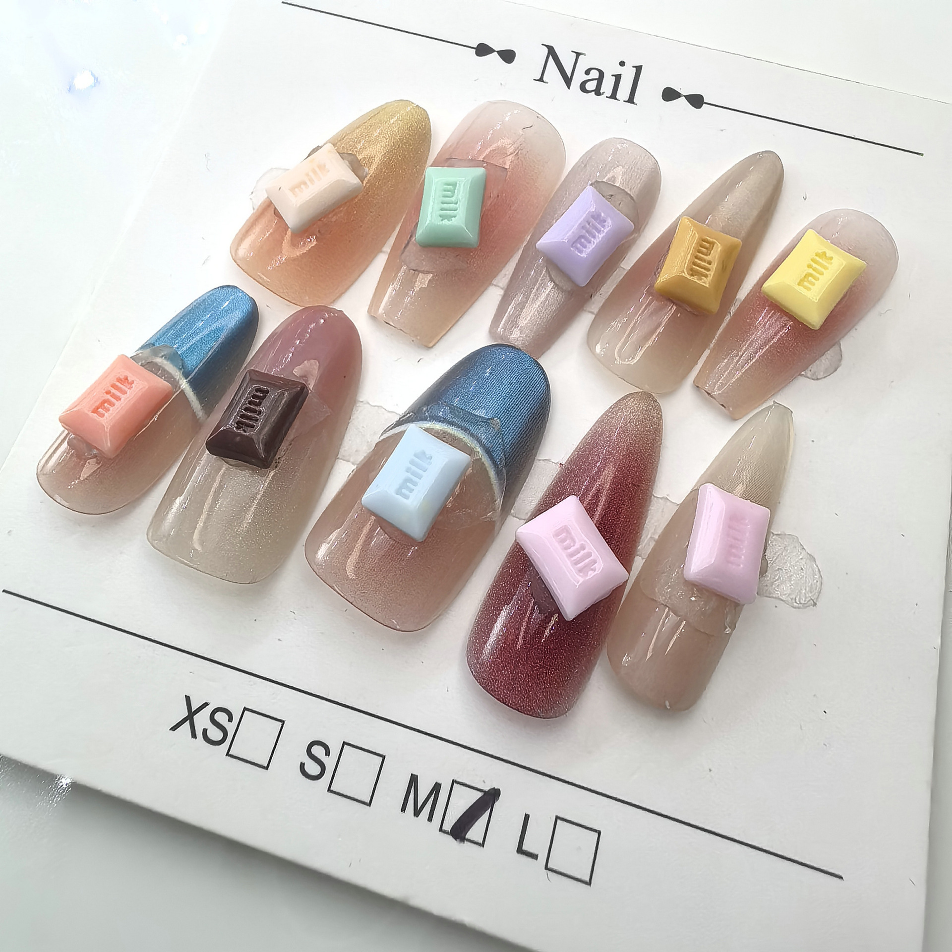 迷你食玩巧克力蛋糕树脂小配件,DIY奶油胶配件,冰箱贴,DI