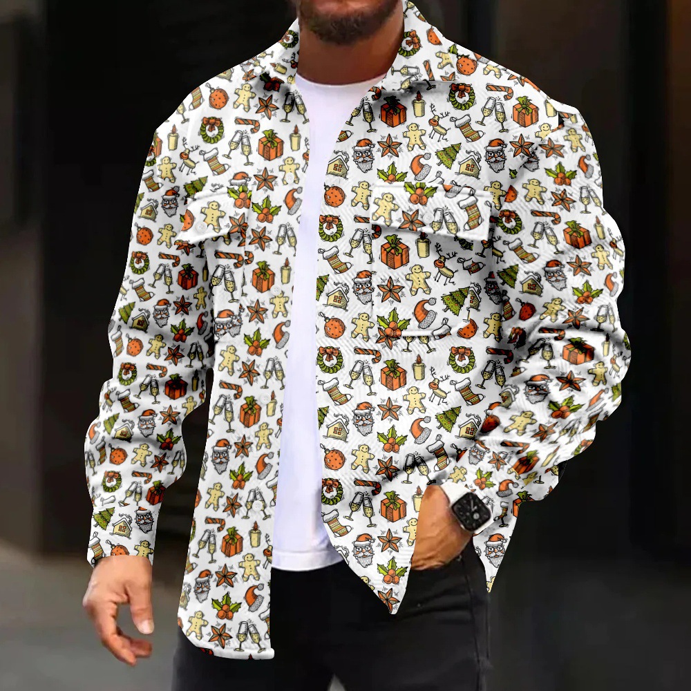 Venta caliente moda moda moda impresión digital chaqueta de solapa retro estilo británico chaqueta de un solo pecho MD05