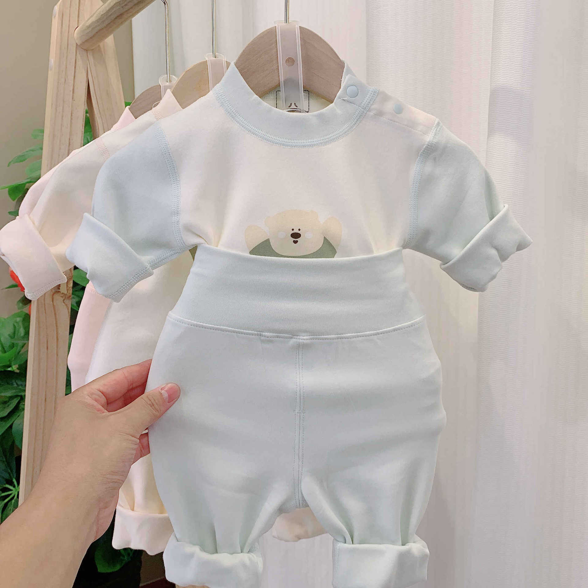 Spring and Autumn Baby Clothes Set (A245) Category A Infant/Newborn Baby Autumn Clothes and Pants Set