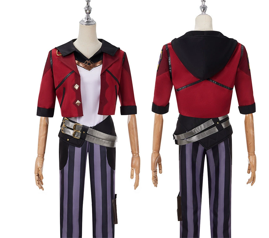 Игры Лига легенд Игры Косплей Ви Косплей Костюм Зачарованные Униформа Костюм