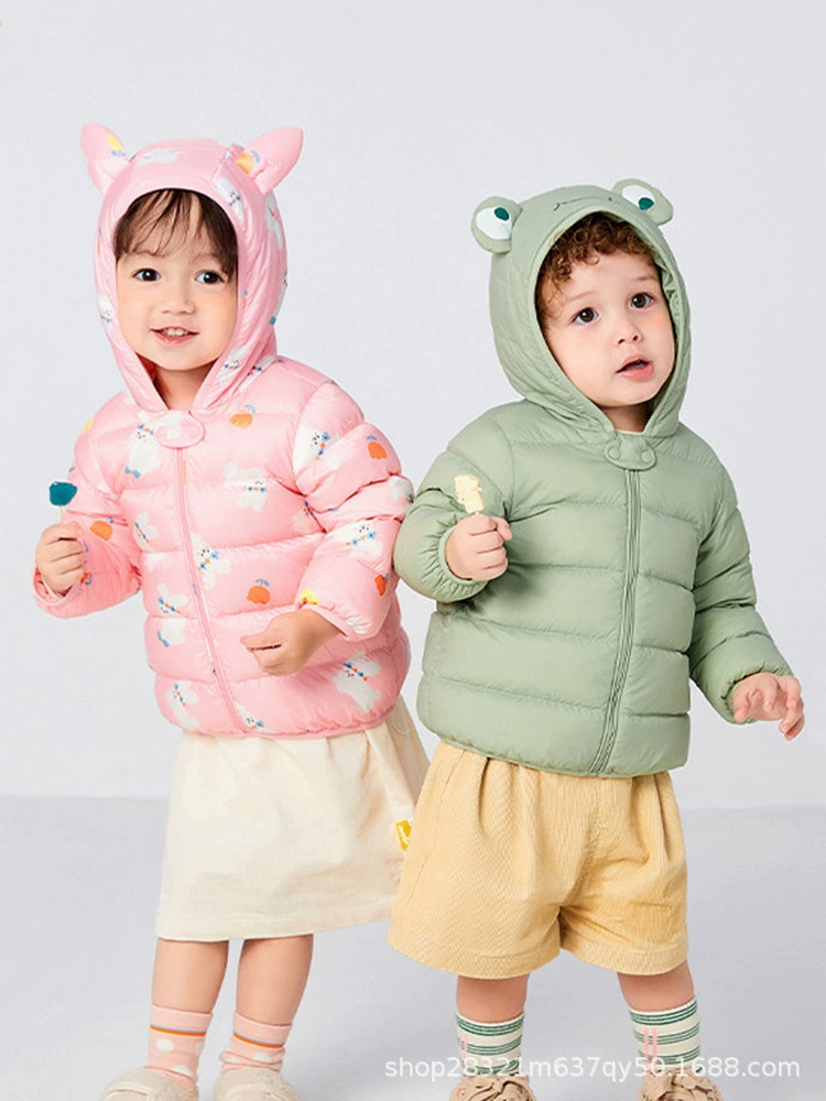 Children's down jacket for boys, 2023 collection