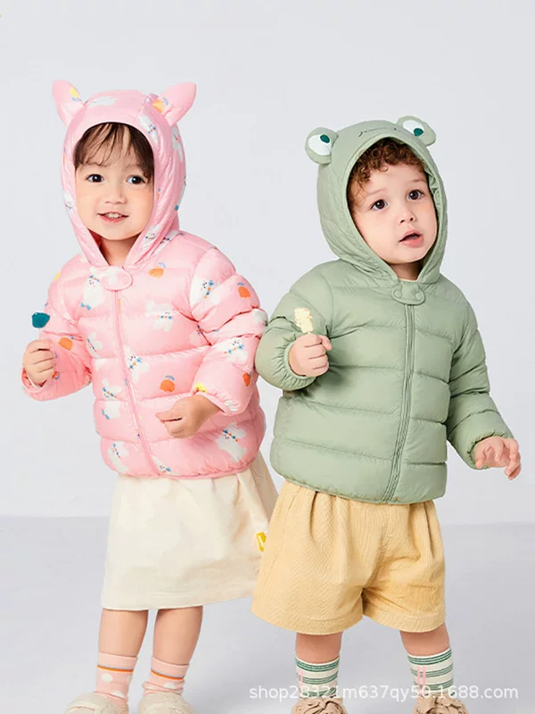 Children's down jacket for boys, 2023 collection