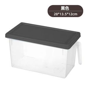 冰箱收纳盒厨房透明塑料可叠加收纳盒鸡蛋水果蔬菜带盖保鲜盒收纳|undefined