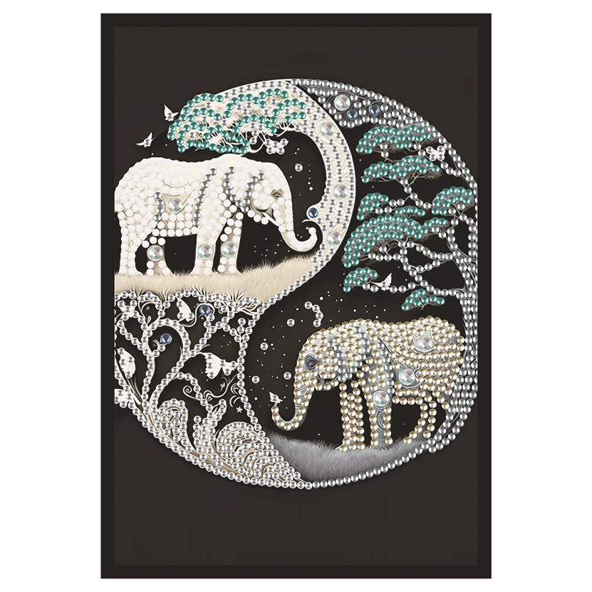 Transfronterizos nuevos dibujos de diamantes DIY hechos a mano unicornio dibujo de diamantes cuaderno dibujo de diamantes llenos de pintura de diamantes