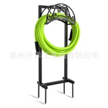 跨境热销花园软管支架可拆卸软管支架重型金属软管吊架水管收纳架