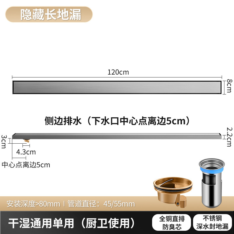 正304ステンレス床漏れ増厚防臭防虫バルコニートイレシャワー洗濯機浴室角型床漏れ|undefined