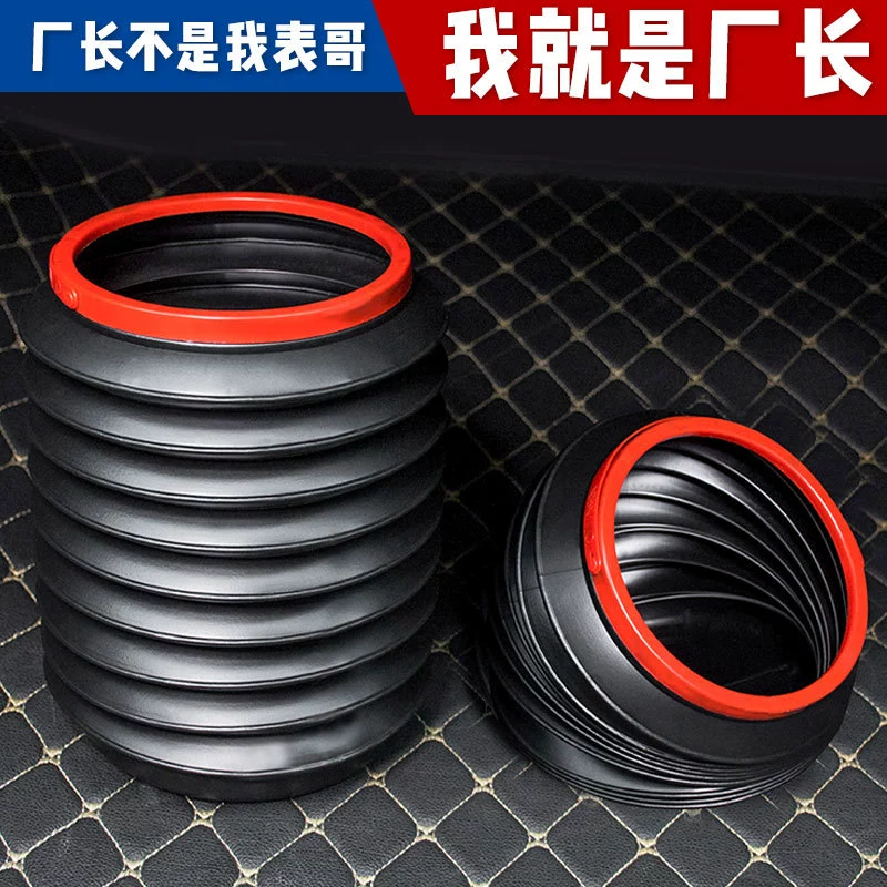 Оптовый автомобильный мусорный бак Magic Складной автомобильный Mini Bucket 2-в-1 4L автомобильное портативное ведро для хранения