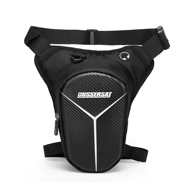 Motorcycle hard shell waterproof leg bag waist bag, motorcycle touring expansion bag, sports outdoor riding leg bag