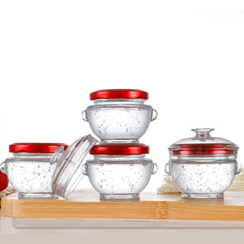 包邮小巧便携燕窝瓶高颜值燕窝包装加厚密封保鲜鲜炖玻璃瓶空瓶