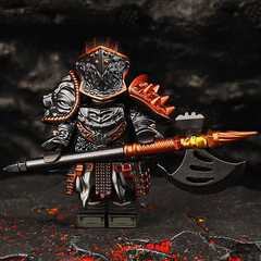 第三者中古栄光戦魂ホートン戦士125中世ゲーム円卓騎士積み木人仔玩具