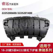 适用于18-20款S级W222前杠下护板2225200600 2225201400仅供外贸