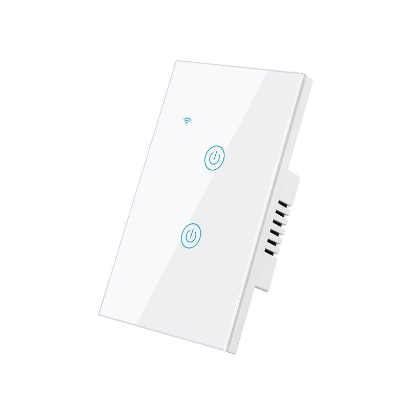 유니버설 버전 Tuya WIFI 120 유형 흰색 2개 개방형