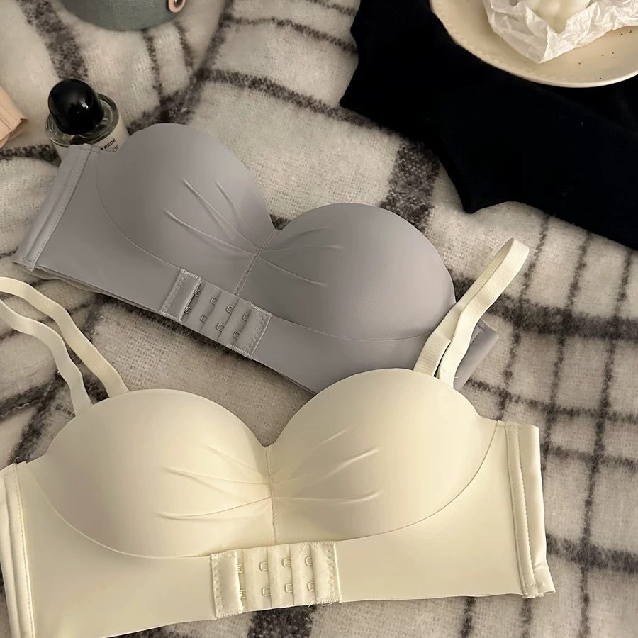 Venta directa de fábrica comercio electrónico transfronterizo Sudeste de Asia Vietnam Tailandia damas sin costuras sujetador de recogida lateral cómodo